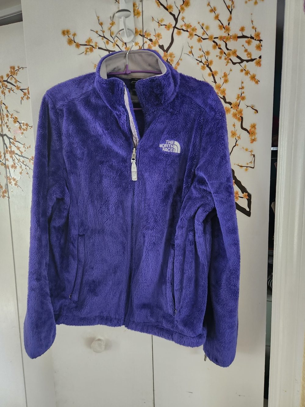 The North Face Purple Plush Full-Zip Women's Fleece Jacket